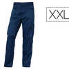 PANTALON TRAVAIL DELTAPLUS MAC H2 POLYESTER COTON 245G/M2 7 POCHES COLORIS BLEU MARINE/BLEU ROI TAILLE XXL