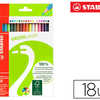 CRAYON BOIS STABILO GREENCOLOR S ACOLOGIQUE FINITION VERNIS MAT 175MM LUTTE CONTRE DAFORESTATION ATUI CARTON 18 UNITAS