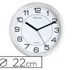 horloge-unilux-attraction-quar-tz-aimantae-toutes-surfaces-matalliques-silencieuse-lisibilita-22-metres-gris