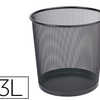 CORBEILLE APAPIER Q-CONNECT M AILLE MATALLIQUE 13L 265MM DIAMETRE HAUTEUR 280MM COLORIS NOIR CORBEILLE APAPIER Q-CONNECT M AILLE MATALLIQUE 13L 265MM DIAMETRE HAUTEUR 280MM COLORIS NOIR