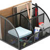 ORGANISEUR BUREAU Q-CONNECT MA ILLE MATALLIQUE 5 COMPARTIMENTS ET 1 TIROIR 220X140X130MM COLORIS GRIS ORGANISEUR BUREAU Q-CONNECT MA ILLE MATALLIQUE 5 COMPARTIMENTS ET 1 TIROIR 220X140X130MM COLORIS GRIS